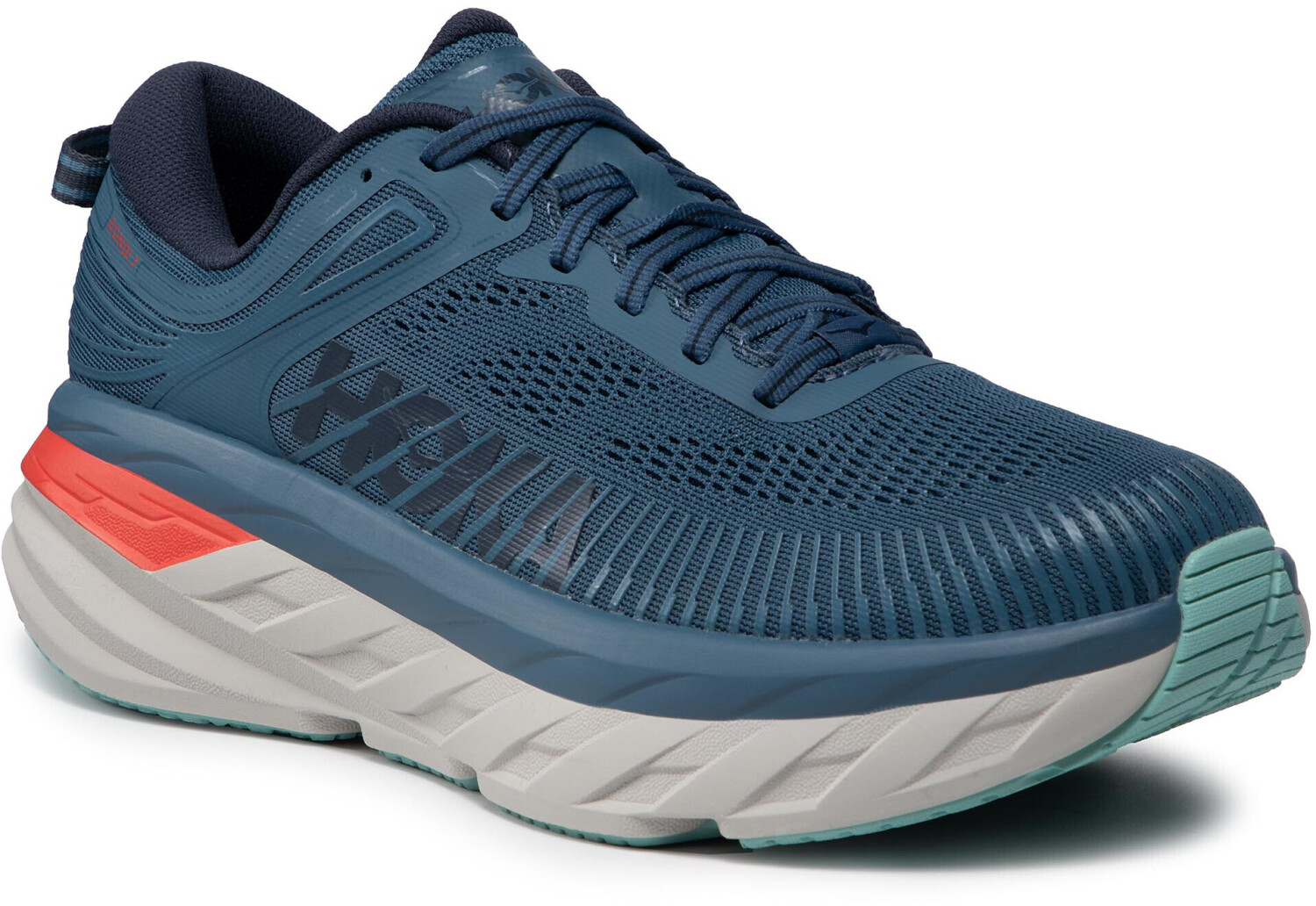 Buy Hoka Bondi 7 Men's real teal/outer space from £91.00 (Today