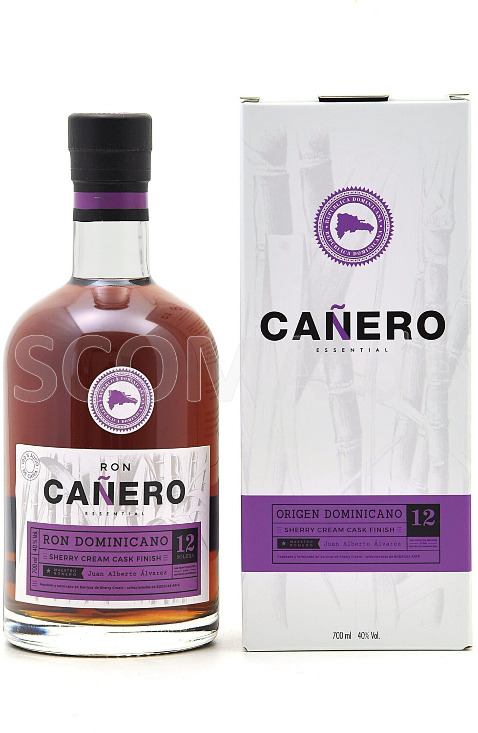 Canero Rum 12 Years Sherry Cream Cask Finish 0.7 l 40%