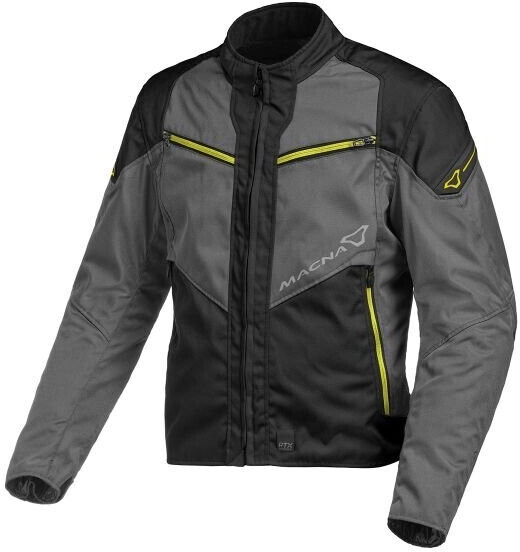 Photos - Motorcycle Clothing Macna Solute Jacket Anthracite/Black 