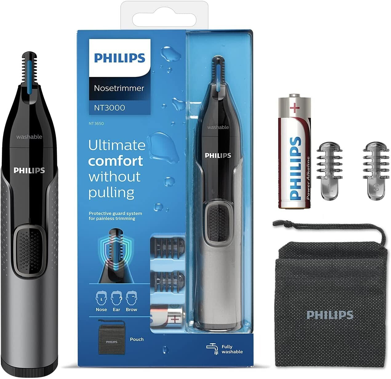 Philips Nose, ear and eyebrow trimmer NT3650/16 ab 29,45