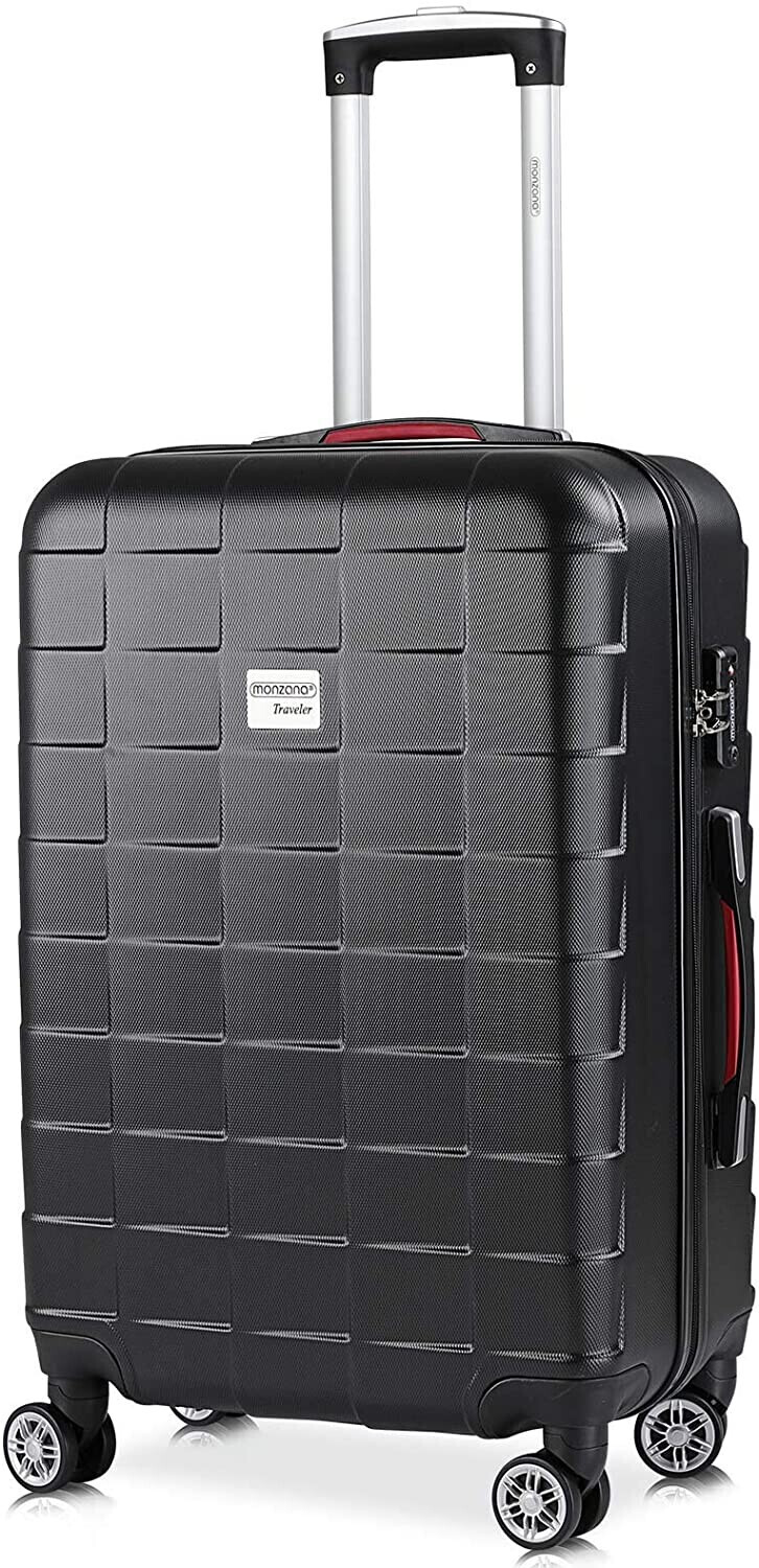 Monzana Exopack 4 Wheel Trolley 65 cm black