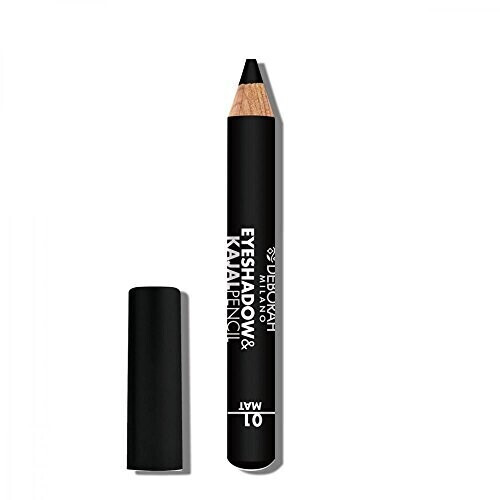 Deborah Eyeshadow & Kajal Pencil 01 Black Mat