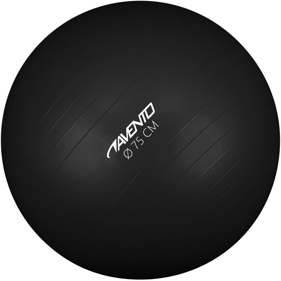 Avento Gym ball 75 cm noir