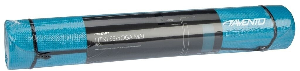 Avento Tapis de yoga 173 x 61 cm bleu