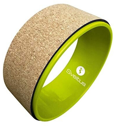 Sveltus Yoga Wheel 32 cm green cork