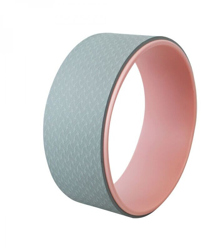 Vivezen Roues de yoga 33 x 13 cm gris rose