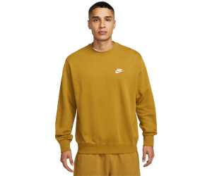 yellow nike crew neck