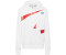 Nike Sportswear Swoosh Hoodie (DD6011) white/university red