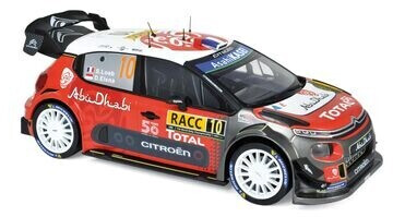 Norev Citroën C3 WRC N°10 - Winner Catalogne 2018 - S.Loeb / D.Elena (181631)