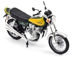 Norev Kawasaki Z900 1973 - dark green & yellow (182030)