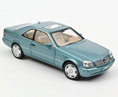Norev Mercedes-Benz CL600 Coupé 1997 - blue metallic (183448)