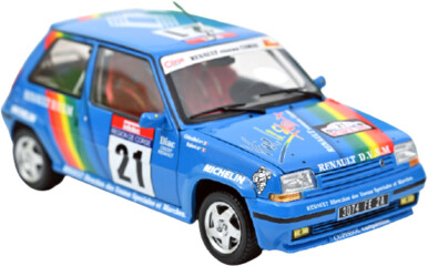 Norev Renault Supercinq GT Turbo 1990 #21 - Tour de Corse - Cirindini/Balesi (185217)