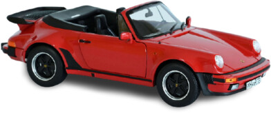 Norev Porsche 911 Turbo Cabriolet 1987 - red (187664)