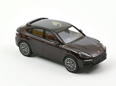 Norev Porsche Cayenne Turbo Coupé 2019 - brown metallic (750061)