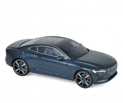 Norev Polestar 1 2020 - Midnight blue & chrome frame & beige interior (871004)