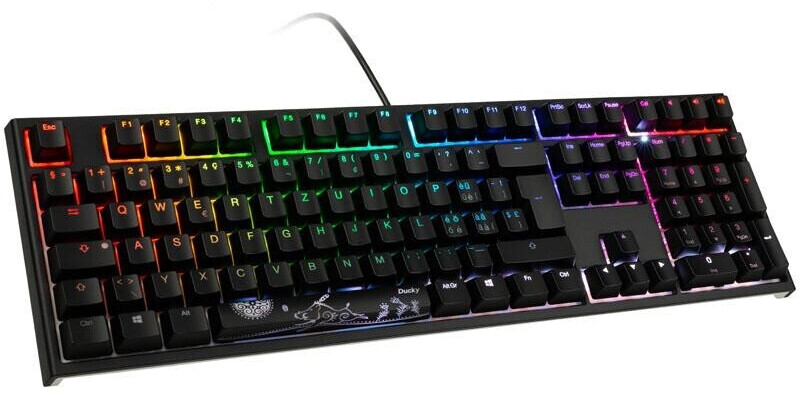 Ducky Channel ONE 2 Backlit MX-Silent-Red (CH)