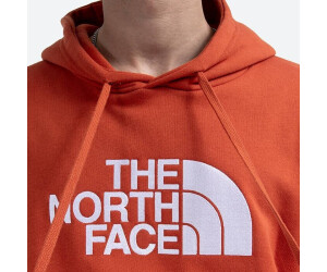 the north face hoodie orange
