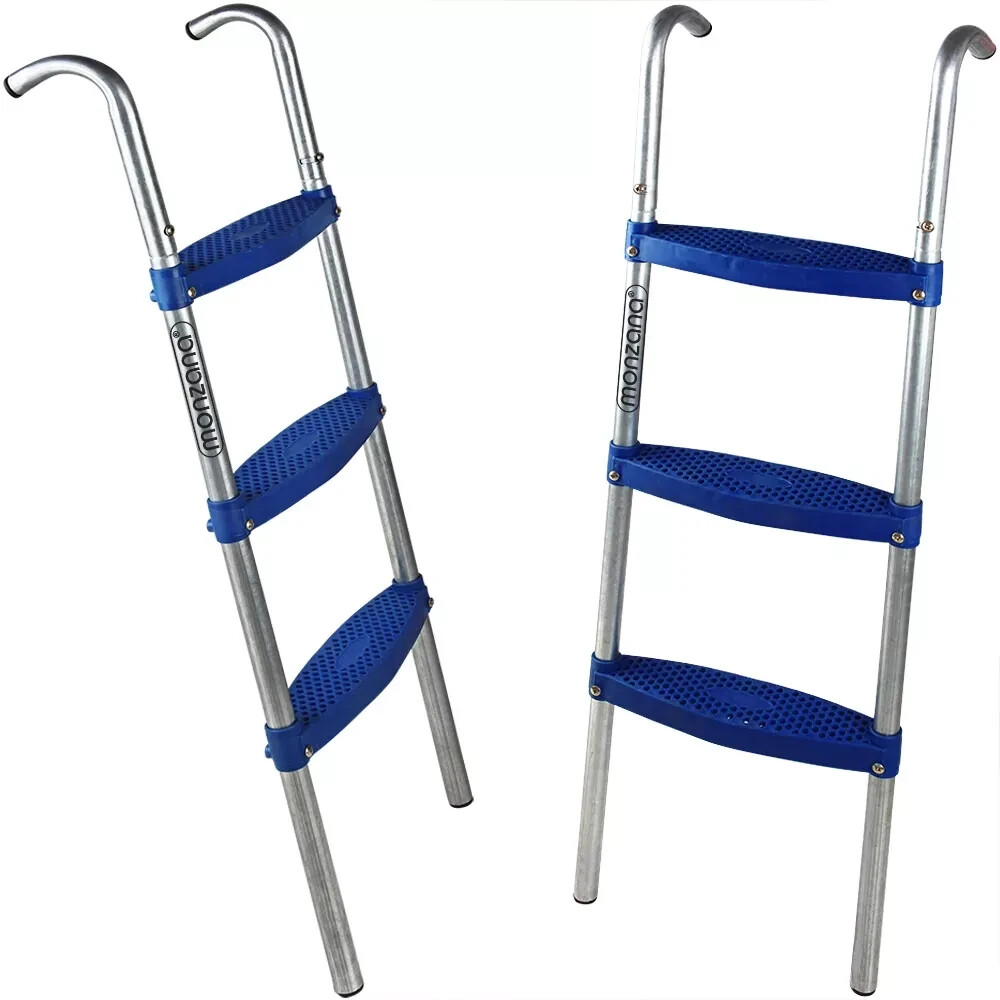 Deuba Trampoline Ladder Metal Universal Fit