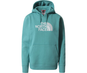north face drew peak hoodie blue