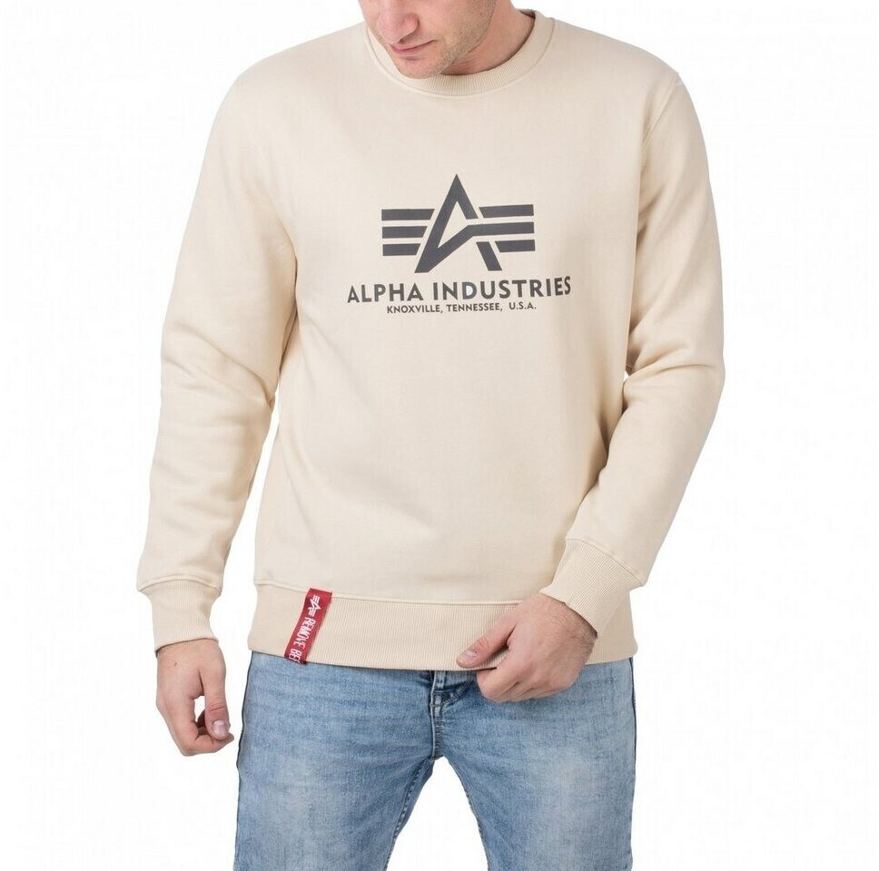 Alpha Industries Basic Sweater jet stream white (178302-578) ab 43,99 € |  Preisvergleich bei