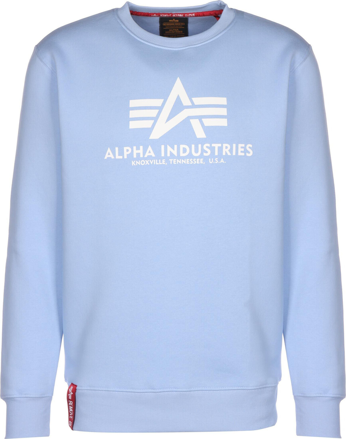 Alpha Industries Basic Sweater light blue (178302-513) ab 49,95 € |  Preisvergleich bei
