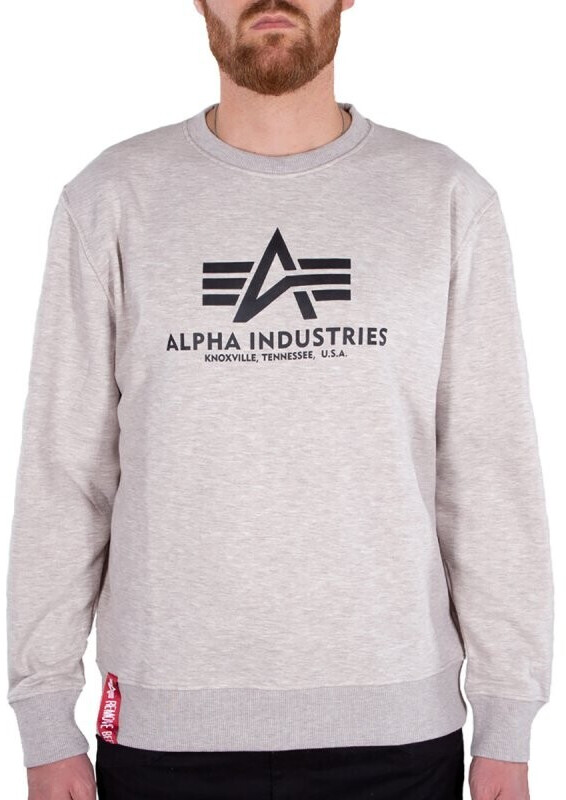 Alpha Industries Basic Sweater hazel melange (178302-624)