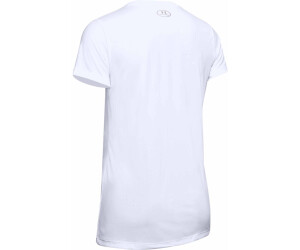 Under Armour Tech Heatgear SSV col V blanc femme sport T-Shirt 