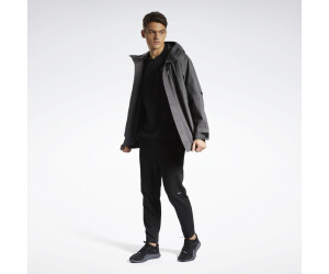 black hard shell jacket