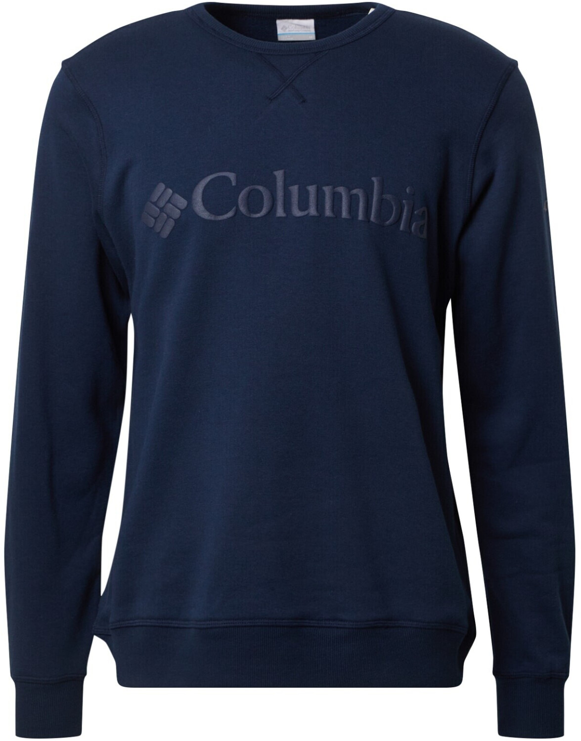 Columbia Logo Fleece Crew (1884931) collegiate navy puff logo