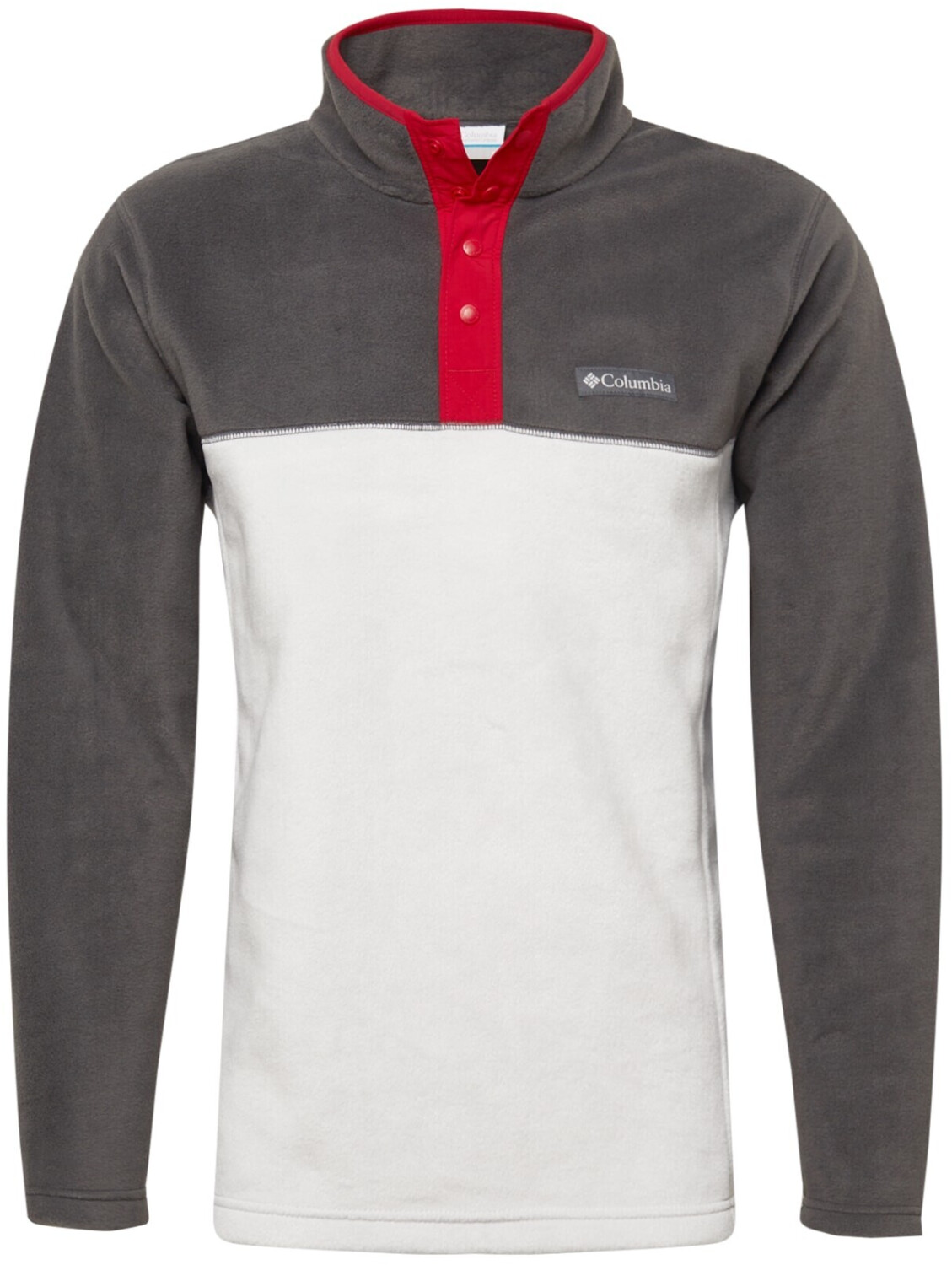 Columbia Steens Mountain Half Snap Fleece nimbus grey/shark/mountain red