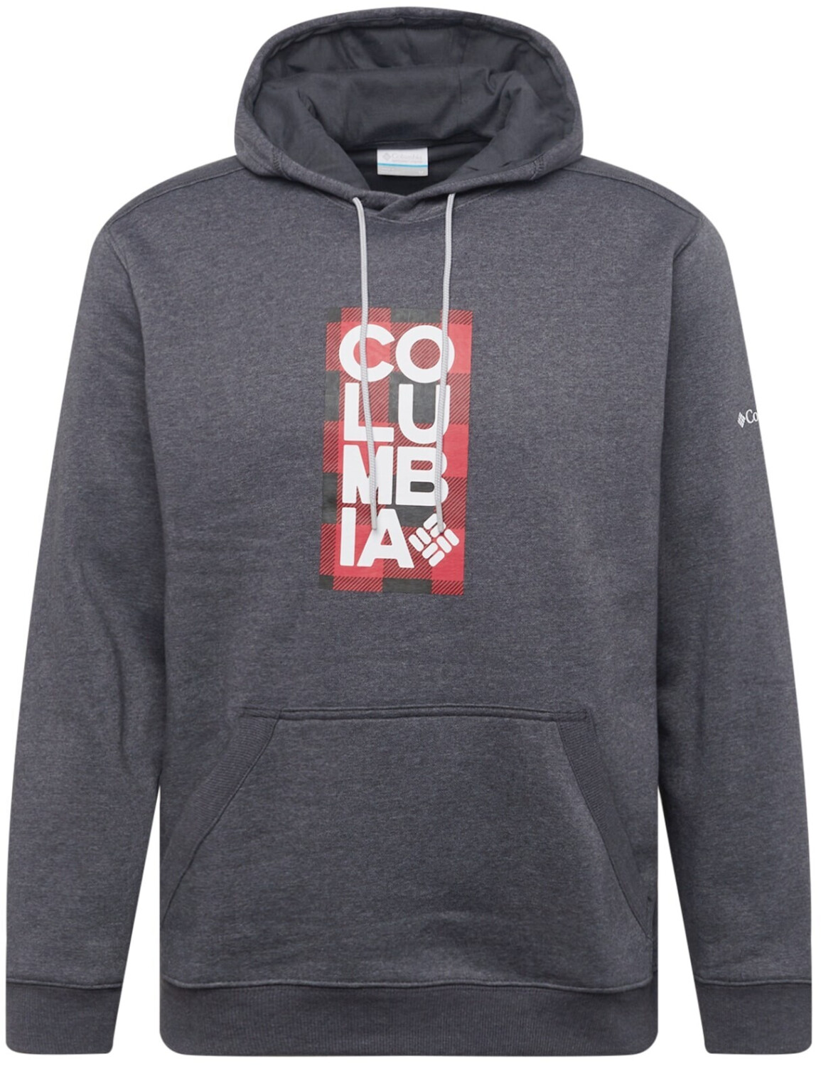 Columbia CSC Basic Logo II Hoodie shark heather/csc stacked fram checked