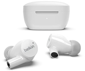 Belkin Écouteurs Sans Fil Belkin 4 Micros Intégrés Charge sans Fil SOUNDFORM Rise Bleu 