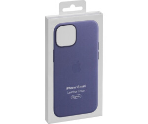 Custodia In Vera Pelle Suncase Per IPhone 13 Mini – Fatta A Mano, Con Fodera In Velluto – Marrone Antico