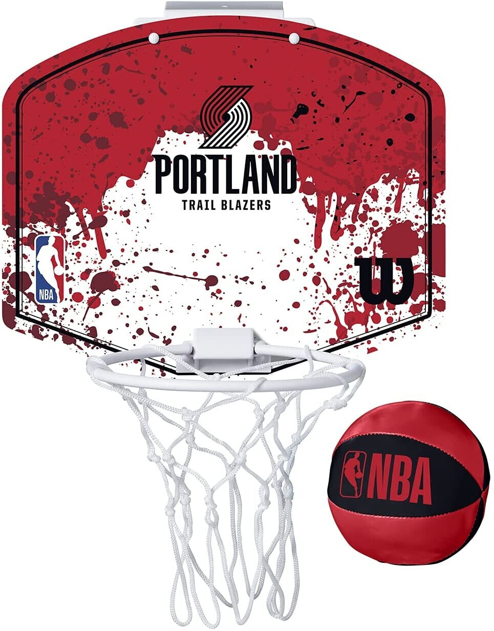 Photos - Basketball Hoop Wilson NBA Team Mini Hoop Portland Trail Blazers 