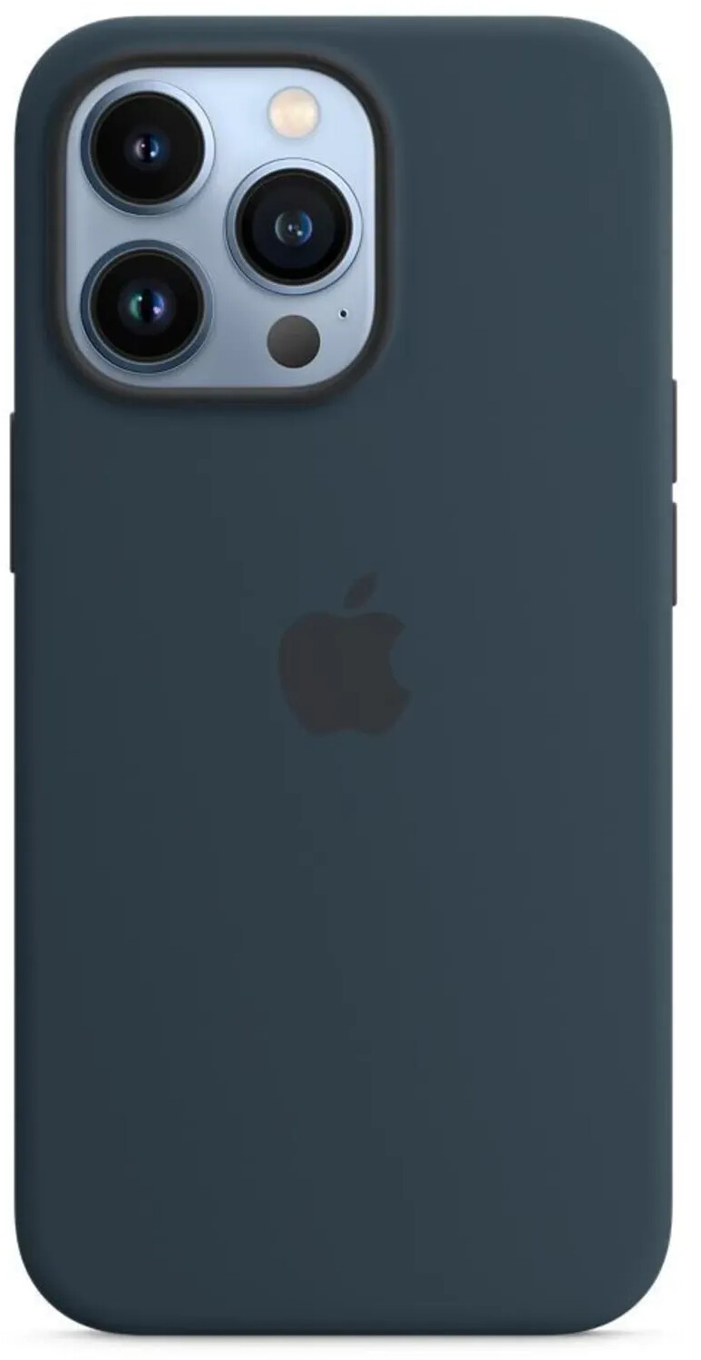 Apple Coque silicone avec MagSafe (iPhone 13 Pro) bleu abysse
