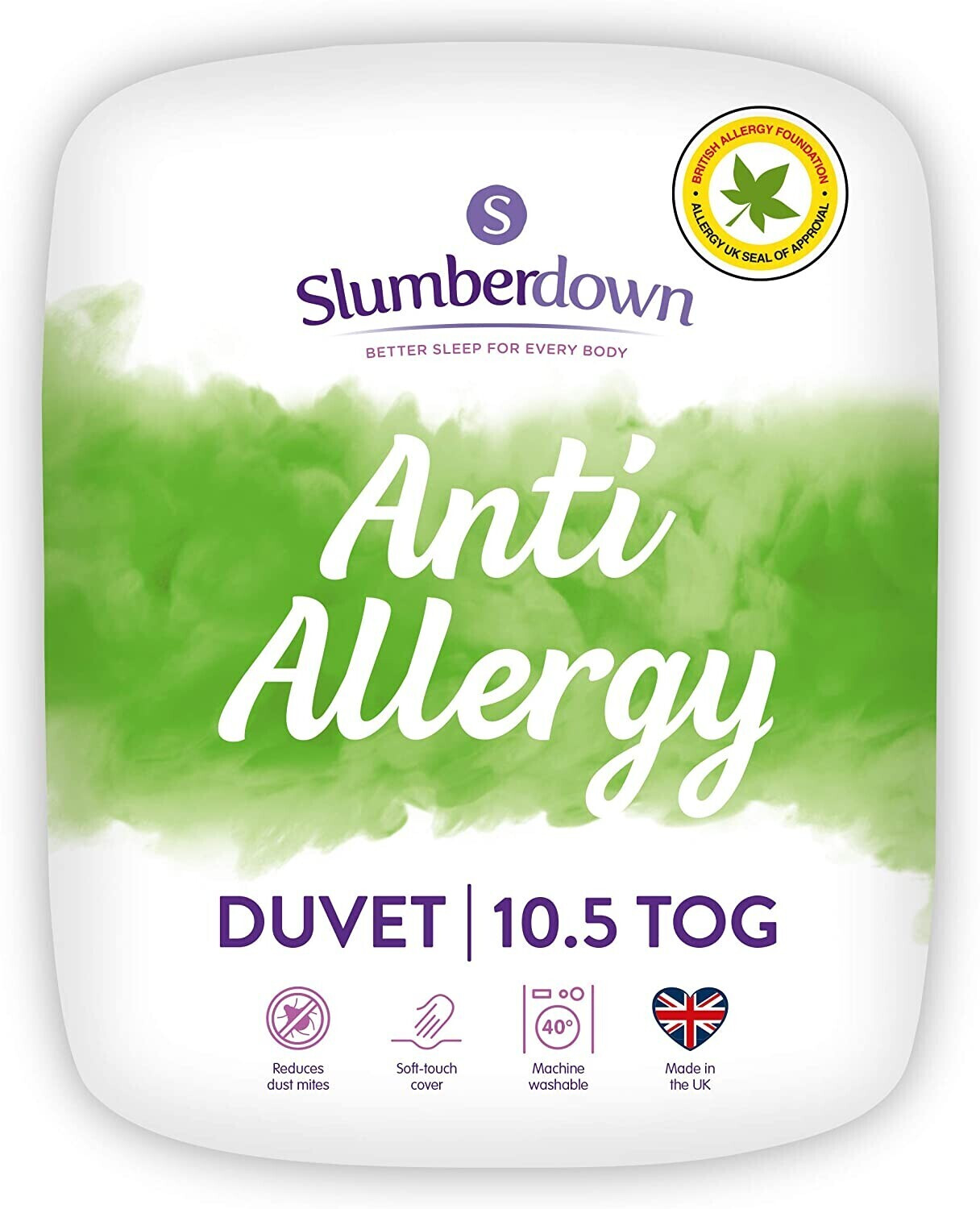 Slumberdown Anti Allergy Duvet 10.5 Tog All Year Round