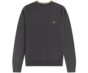Fred perry classic crew neck sweater clearance
