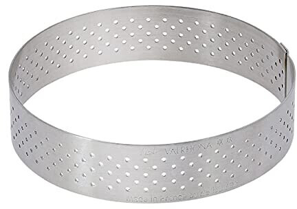De Buyer Cercle à tarte rond perforé Ø28,5 cm