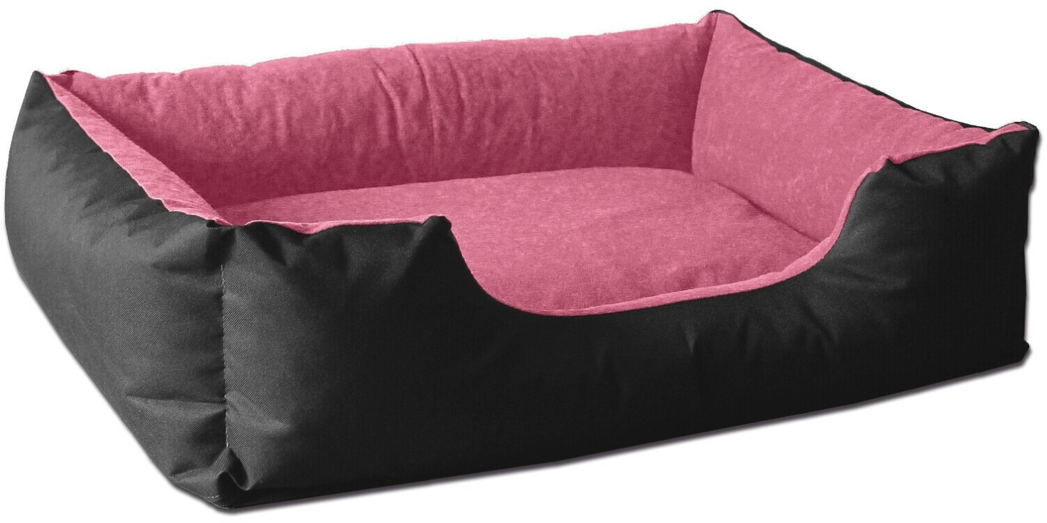 BedDog Dog Sofa LUPI S PINK-ROSE Black-Pink