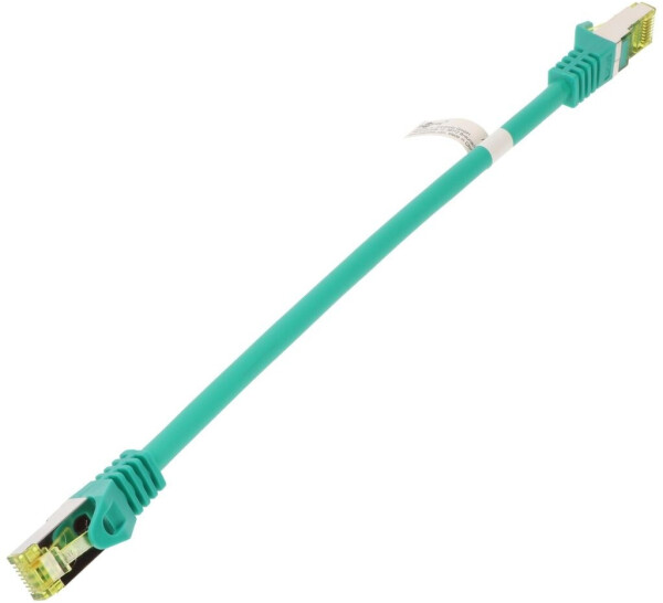 Goobay RJ45 Patchkabel CAT 6A S/FTP (PiMF) 500 MHz mit CAT 7 Rohkabel Grün 0,25m (91568), Bild 5