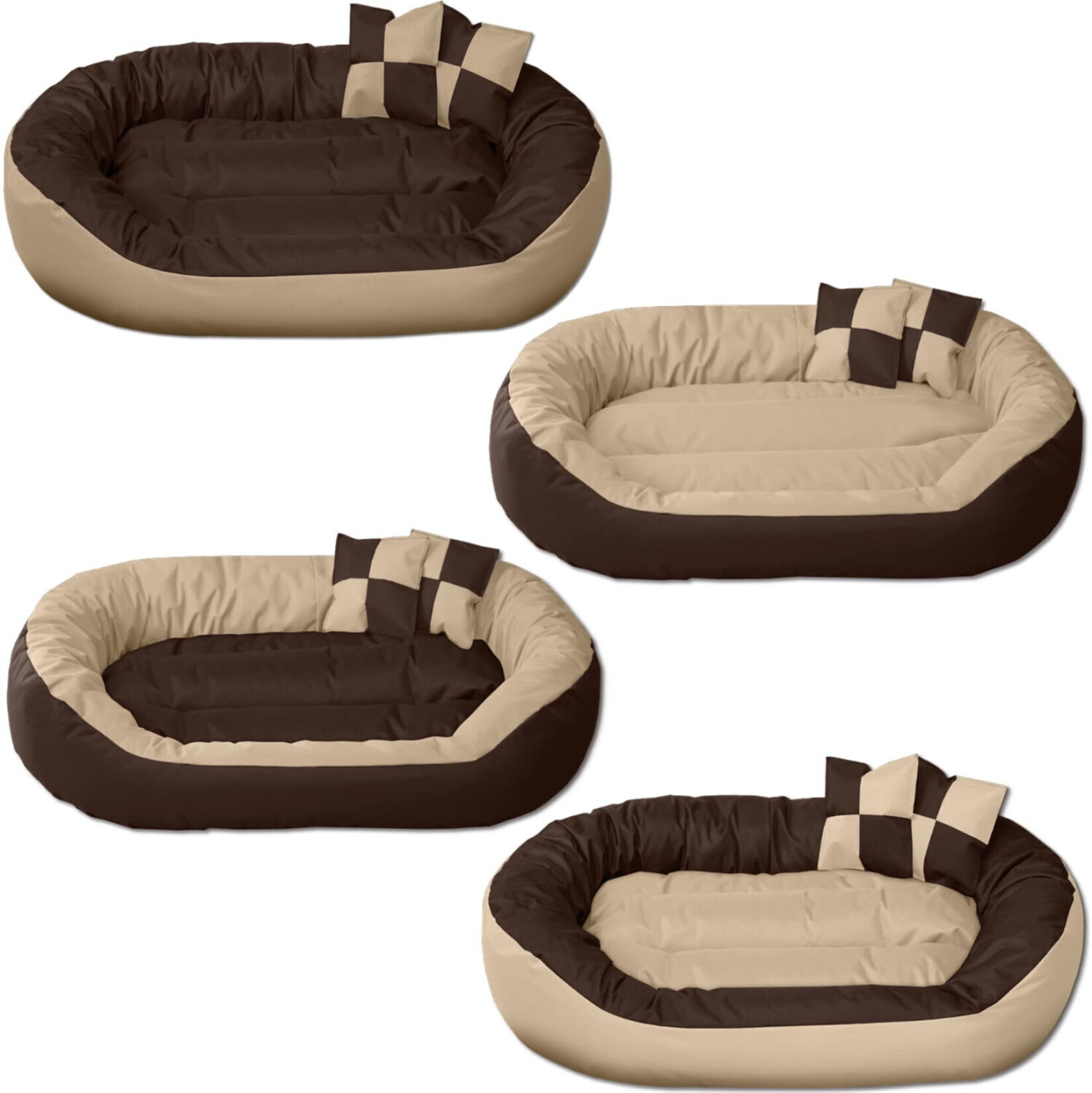 BedDog SUNNY 4in1 XL MELANGE Beige-Brown