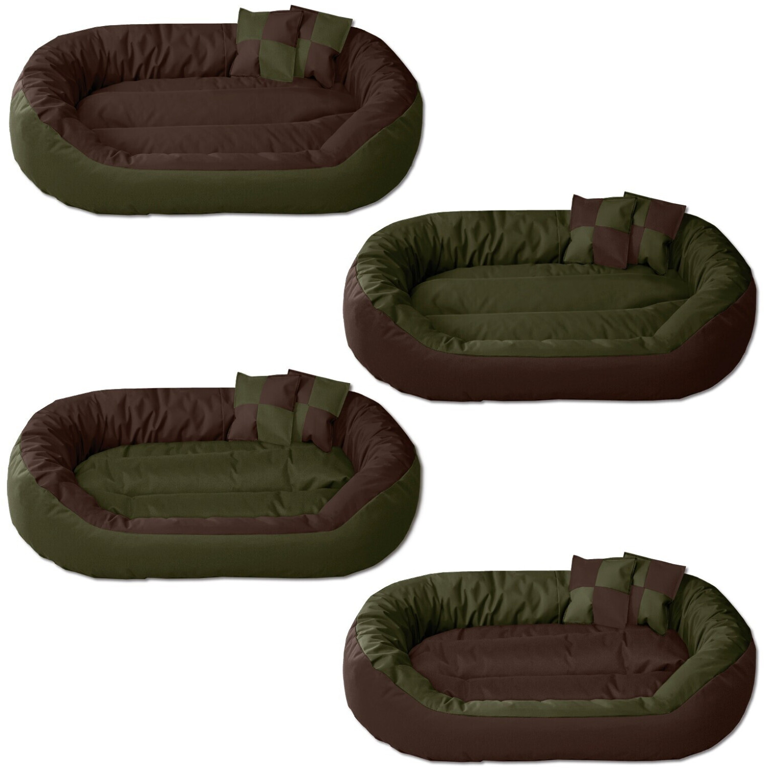 BedDog SUNNY 4in1 3XL MYSTIC Green-Brown