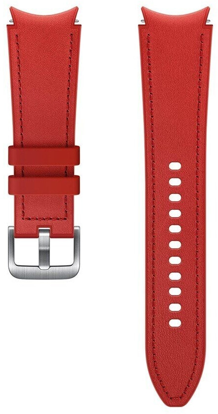 Samsung Hybrid Leather Band 20mm M L Red ab 24 97 Preisvergleich bei idealo