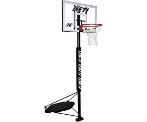 NET1 Competitor Adjustable Portable Basketball Stand Hoop and Net system 