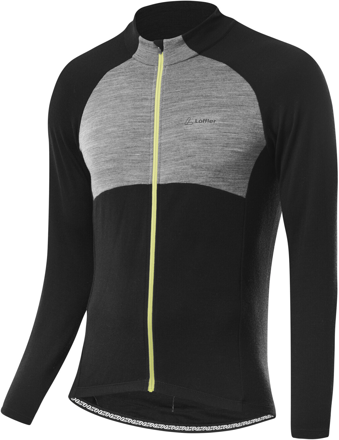 Löffler Pace Wool L/S Jersey Men grey melange