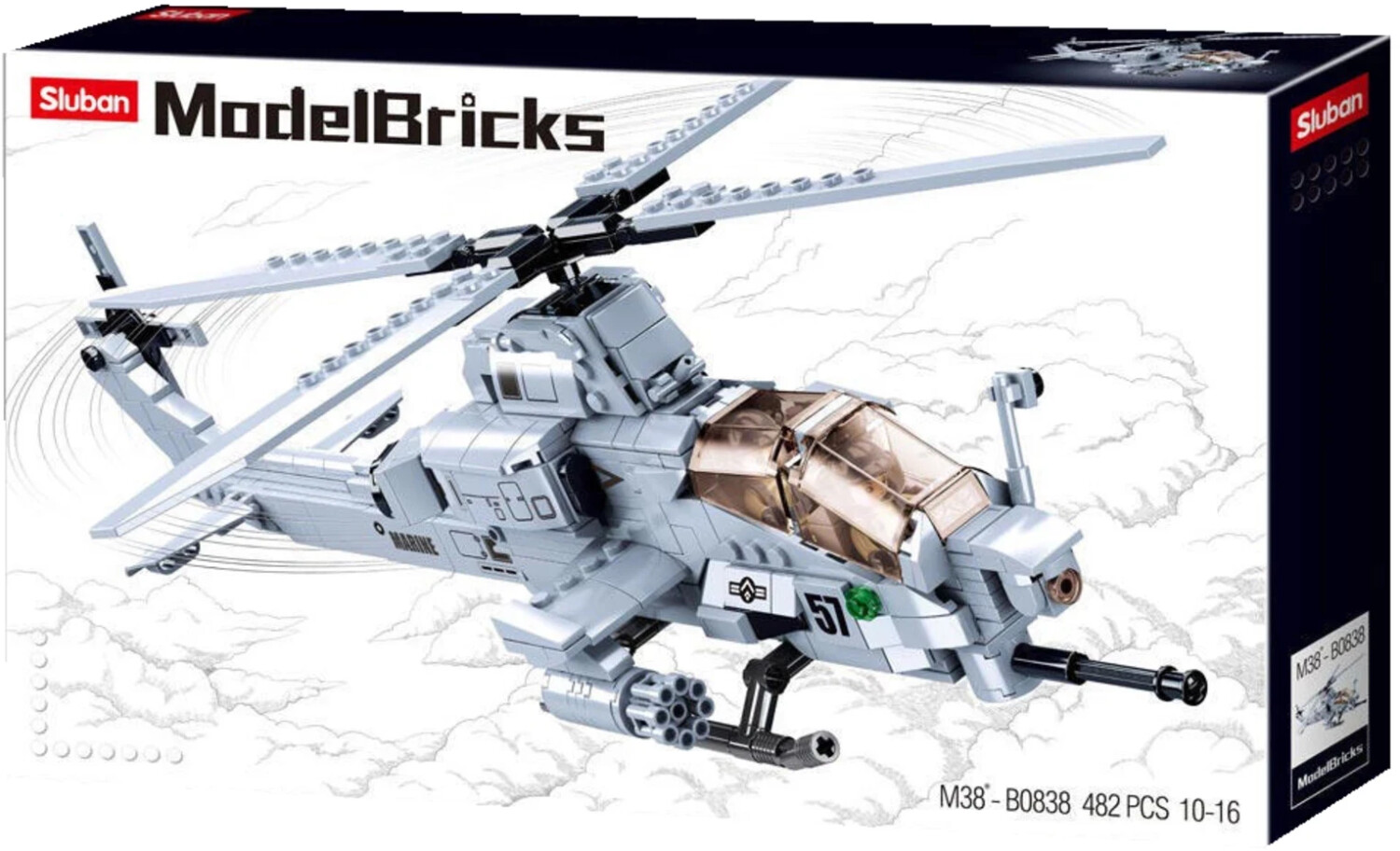 Sluban Attack Helicopter (M38-B0838)