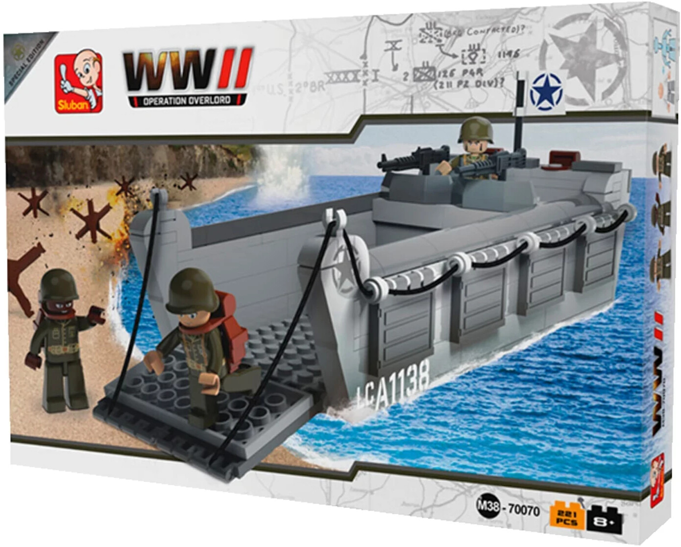 Sluban WWII Landingscraft