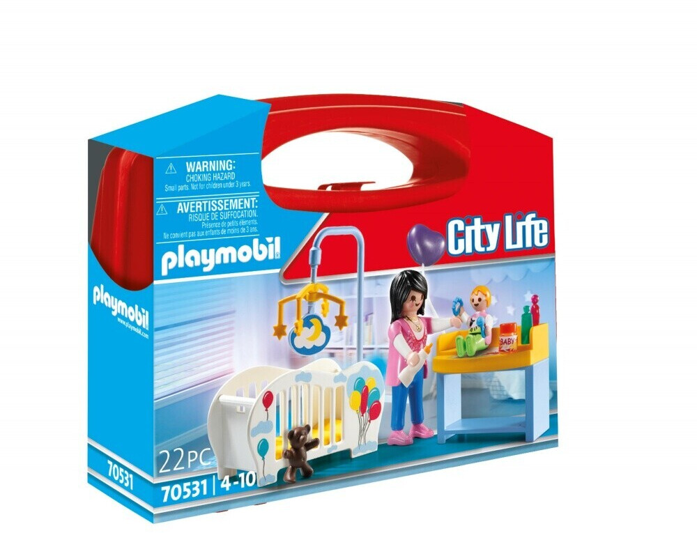 Playmobil Valisette Chambre de bébé (70531) au meilleur prix sur