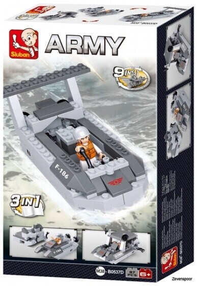Sluban Landing Craft 3-in-1