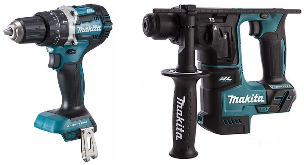 Makita DLX2278 Combo (DHR171 + DHP484) 18V (sans batterie, sans chargeur)